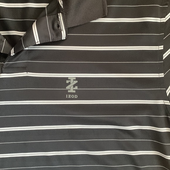IZOD Men's Golf With  Stretch Polo Golf Shirt Light Weight Size Medium - Picture 2 of 10